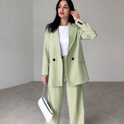 🔥HOT SALE 🔥Women's Long 2-Piece Blazer Suit Set
