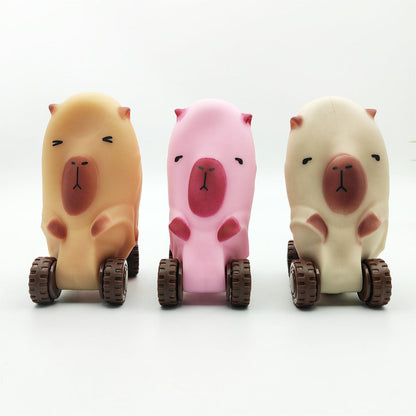 Capybara Lala Le decompression stretching car decompression