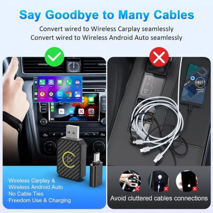 ⏳Last Day 50% Off 💥 Mini Wireless CarPlay Adapter