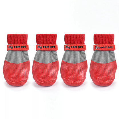 🎁Hot Sale 49% OFF🐾2 Pairs Anti-Slip Waterproof Dog Socks Shoes