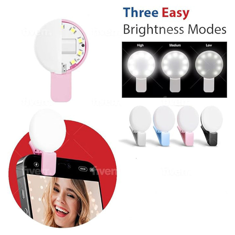 [Creative Gift] Selfie Ring Light Clip