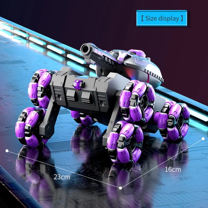 🔥Remote Control Six-Wheel Tank - Transformable for Battle🏎️