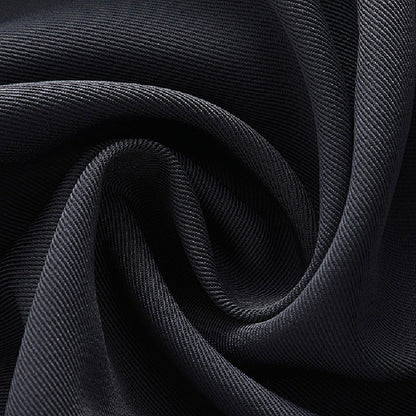 Women's Elegant Pleated Contrast Color Dress