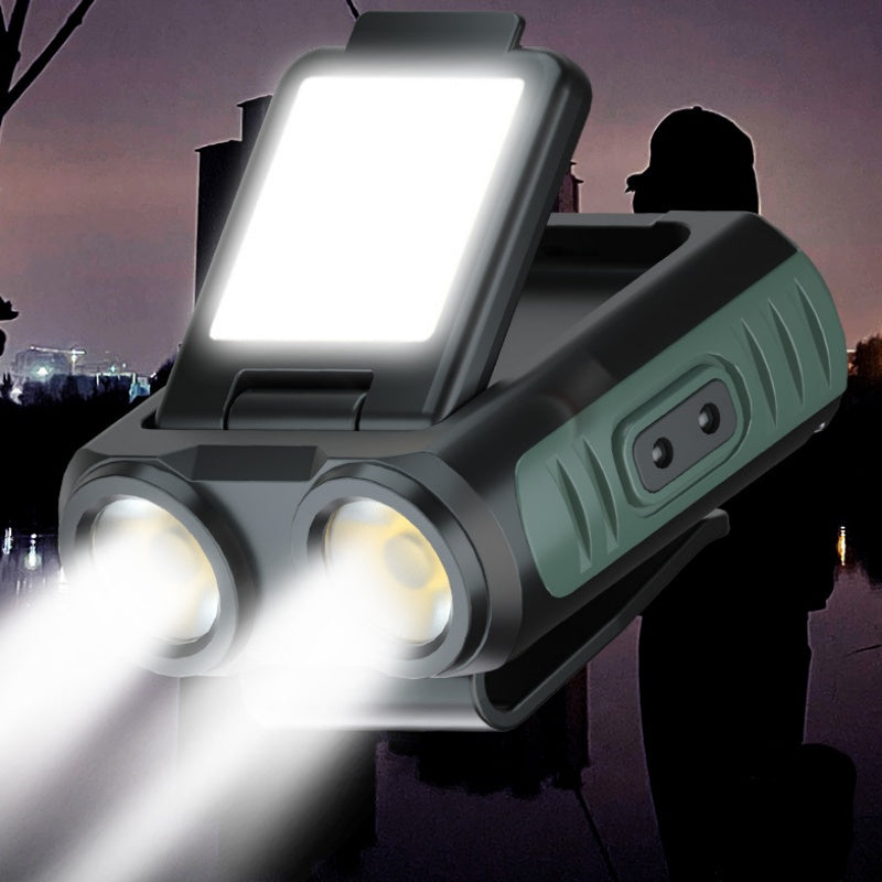 🔥Limited-time offer-LED Clip-On Hat Light with Stepless Dimming & Motion Sensor