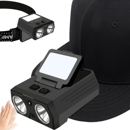 🔥Limited-time offer-LED Clip-On Hat Light with Stepless Dimming & Motion Sensor