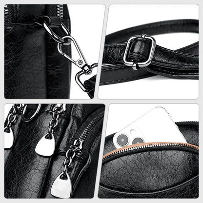 Women's Stylish Single-Shoulder Crossbody Round Bag