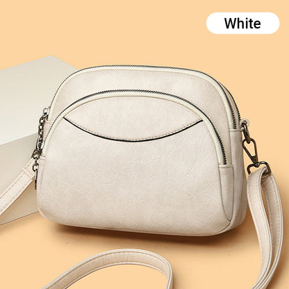 Women's Stylish Single-Shoulder Crossbody Round Bag