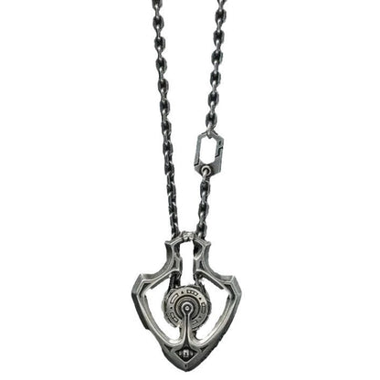 Mechanical Rotating Gear Retro Punk Necklace
