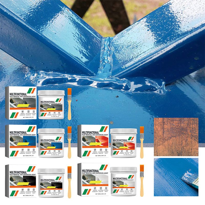 💎 50% OFF! 💎 Multifunctional Metal Rust Remover & Converter – Removes Rust, Seals Metal & Prepares for Paint 🛠️🛡️