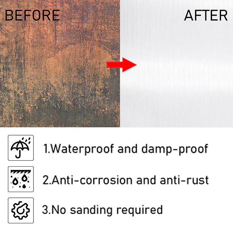 💎 50% OFF! 💎 Multifunctional Metal Rust Remover & Converter – Removes Rust, Seals Metal & Prepares for Paint 🛠️🛡️