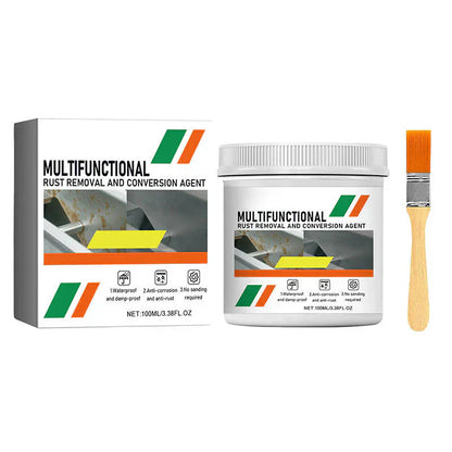 💎 50% OFF! 💎 Multifunctional Metal Rust Remover & Converter – Removes Rust, Seals Metal & Prepares for Paint 🛠️🛡️