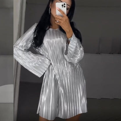 Women's High-end Shimmering Mercerized Dress