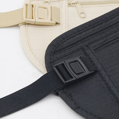 🔥Limited-time offer-Anti-Theft Travel Money Belt with RFID Blocking