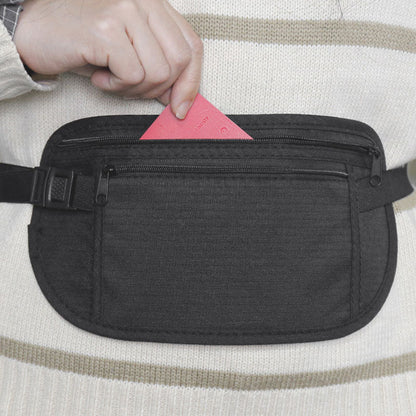 🔥Limited-time offer-Anti-Theft Travel Money Belt with RFID Blocking