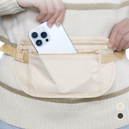 🔥Limited-time offer-Anti-Theft Travel Money Belt with RFID Blocking