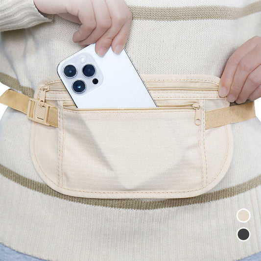 🔥Limited-time offer-Anti-Theft Travel Money Belt with RFID Blocking