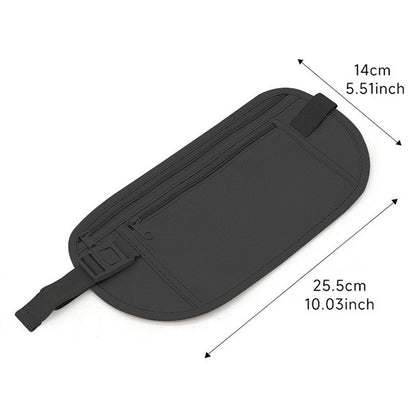 🔥Limited-time offer-Anti-Theft Travel Money Belt with RFID Blocking