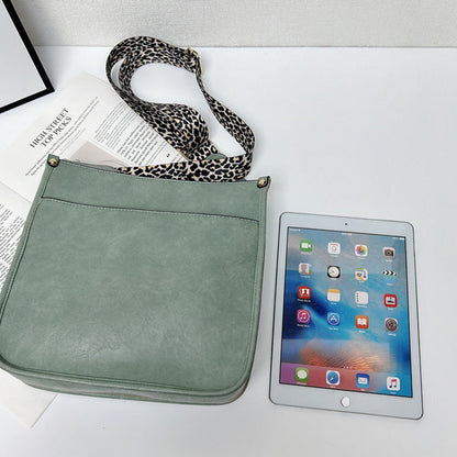 👜Colorful Straps Crossbody Leather Bags