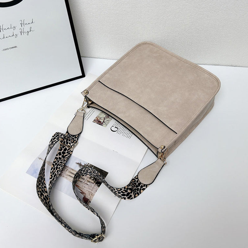 👜Colorful Straps Crossbody Leather Bags