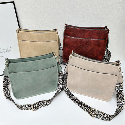 👜Colorful Straps Crossbody Leather Bags