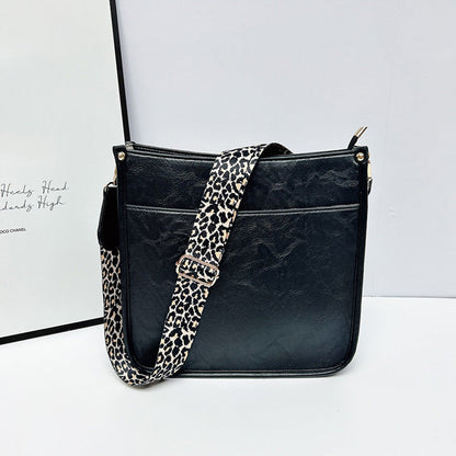 👜Colorful Straps Crossbody Leather Bags