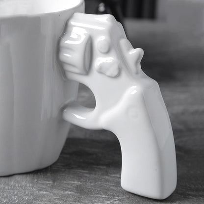 🎁Gift Idea Hot sale 49% OFF🔥Creative Novelty Coffee Mug with Revolver Handle