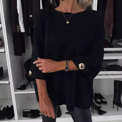 🎀Limited Sale 49% OFF🎀Women's Classic Solid Color Knit Top