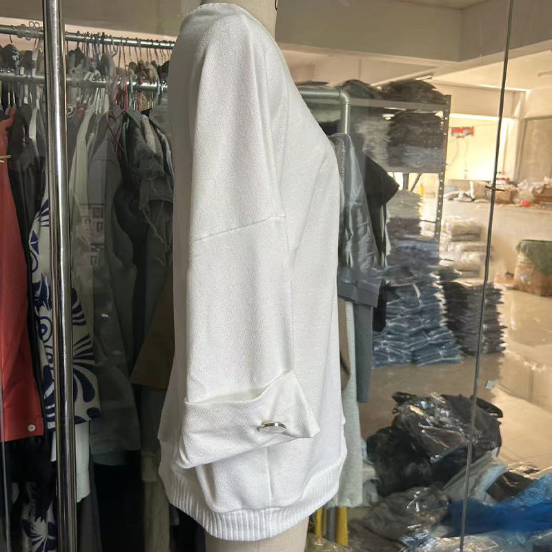 Women's Classic Solid Color Knit Top