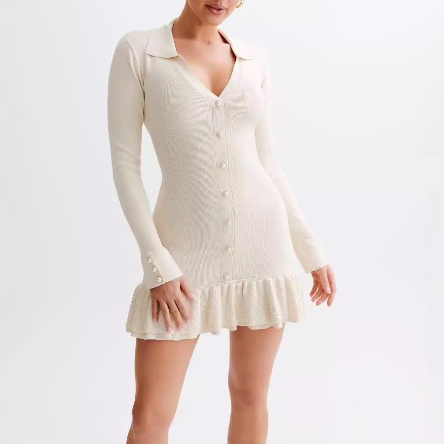 Women's Elegant Pleated Dress