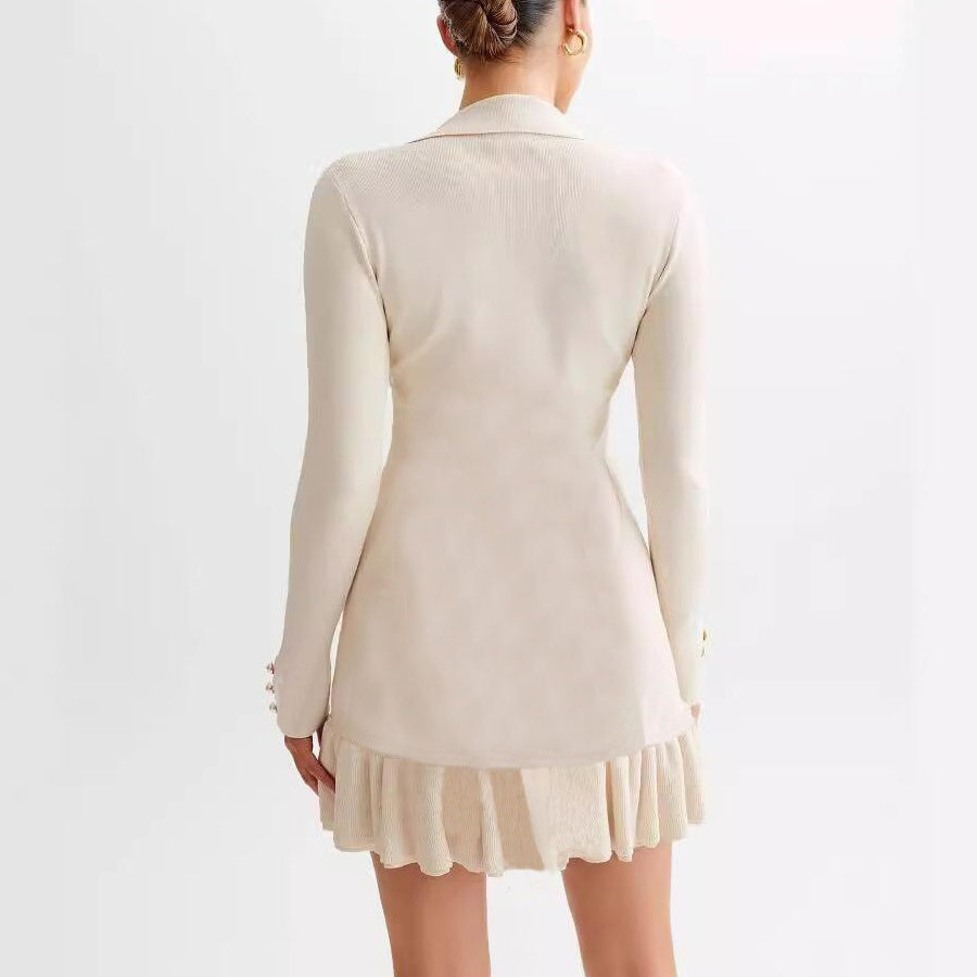 Women's Elegant Pleated Dress