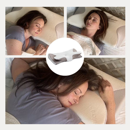 🔥50% OFF🔥Cowhorn-shaped Breathable Memory Sponges Neck Care Pillow