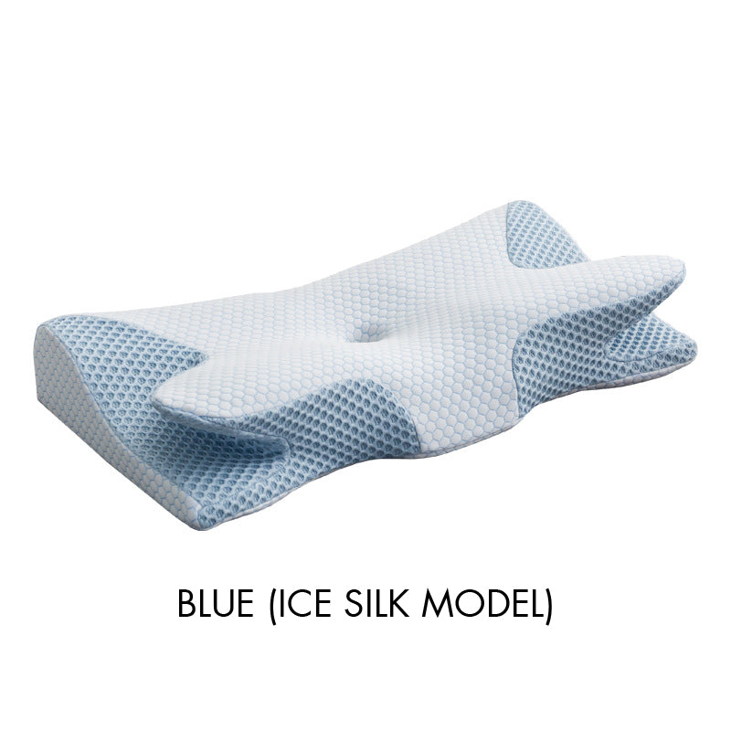 🔥50% OFF🔥Cowhorn-shaped Breathable Memory Sponges Neck Care Pillow