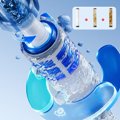 4-Mode High-Pressure Shower Head with Filter