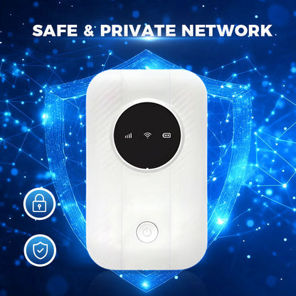 📶 2025 NEW PRODUCTS 60% OFF! ✨ Pocket 4G LTE Mobile Wi-Fi Router - Portable Hotspot with 10-Hour Battery & Global Compatibility for Travel & Remote Work 🌍