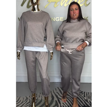 🌸Spring Specials🌸 Women's Relaxed-Fit Two-Piece Tracksuit