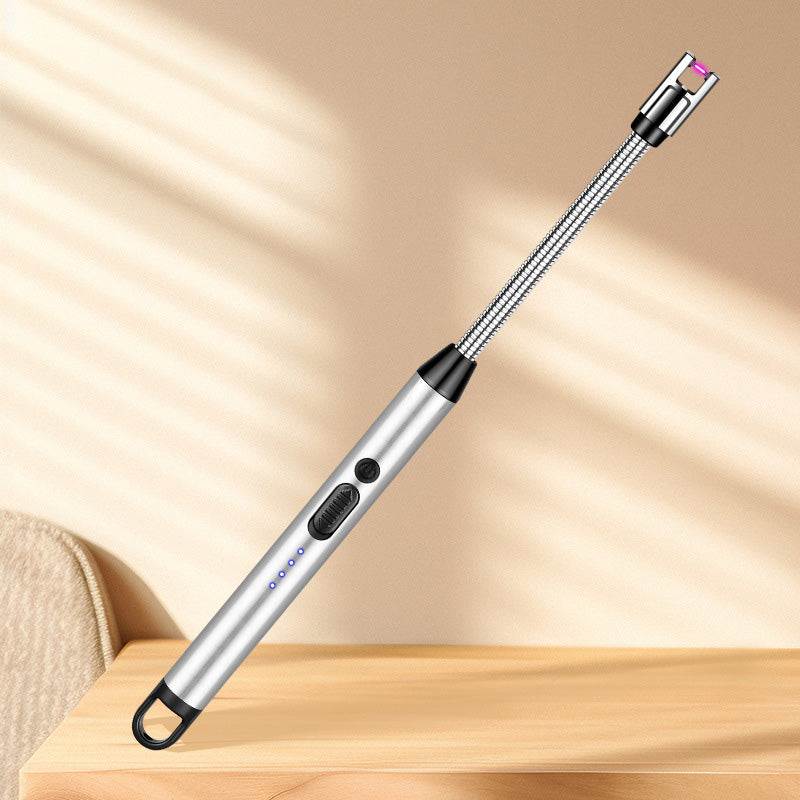 Windproof & Flameless Electric Candle Lighter with Flexible Neck