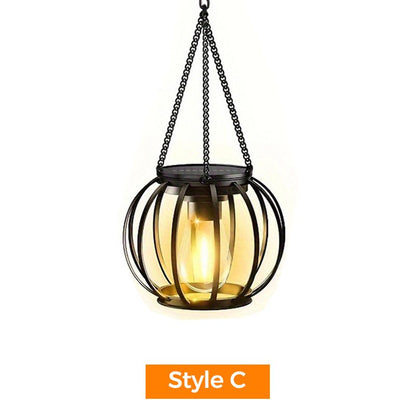 🎅Christmas Sale: 50% Off-💡🌟Retro Metal Solar Lanterns