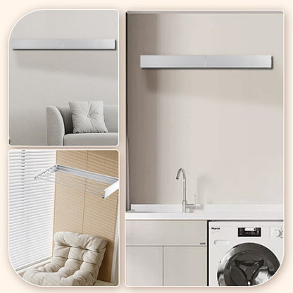 Foldable Wall Mounted Clothes Drying Rack