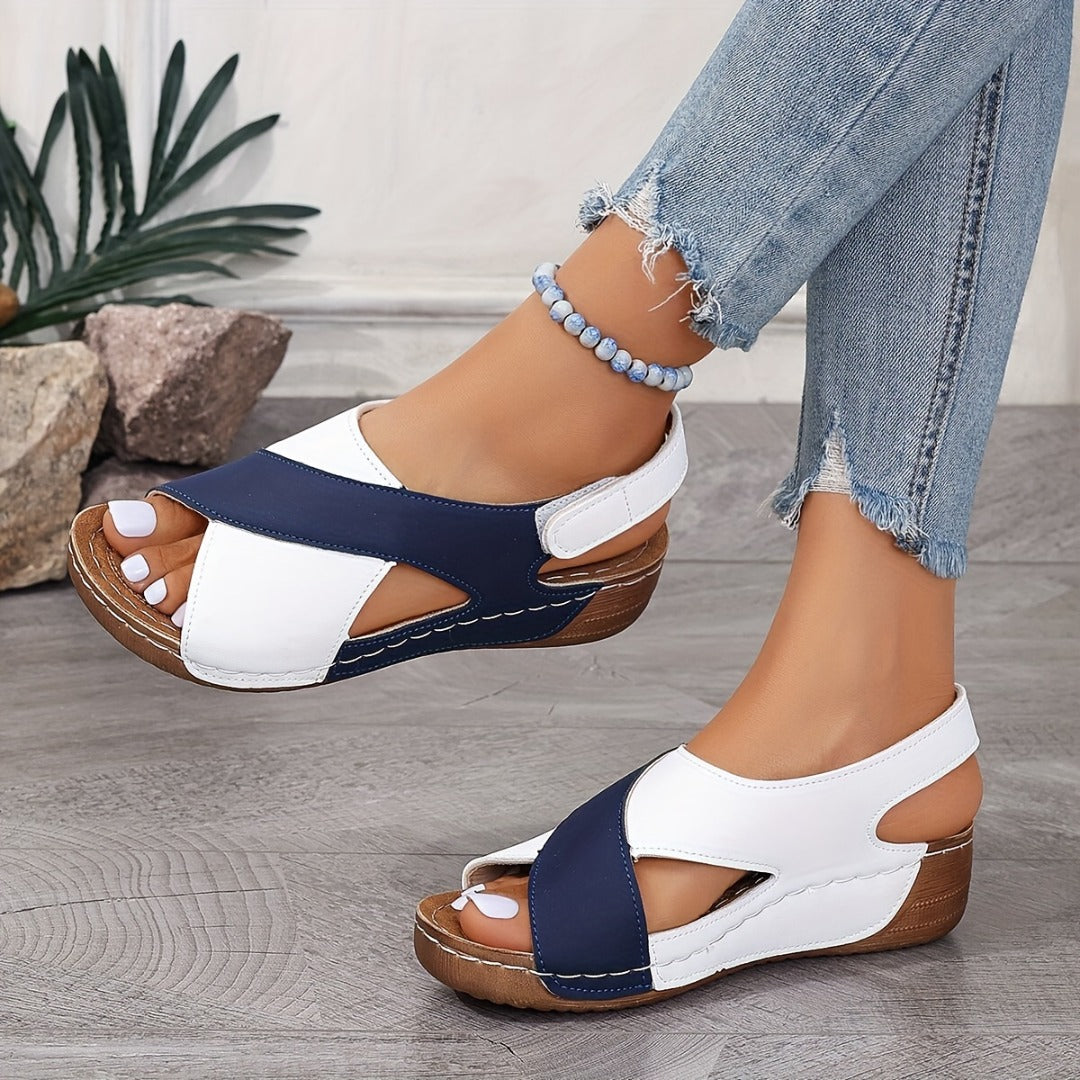 🔥Last Day Promotion 44% OFF - Women's Ultra Comfortable Slope Heel Orthopaedic Sandals