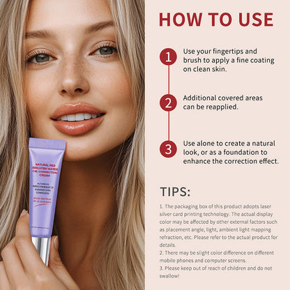 💓Buy 2 Get 1 Free💓Natural Red Brighten Water-Gel Correction Cream