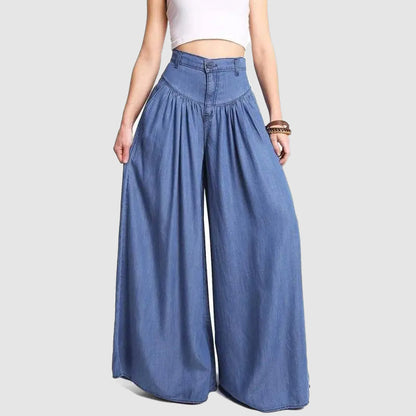 🌸NEW HOT SALE 49% OFF✨ Women's High-Waisted Wide-Leg Pants 💃