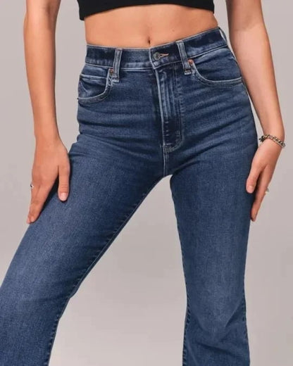 ⏰LAST DAY SPECIAL PRICE:￡17.99!!🔥Ultra High Rise Stretch Flare Jean