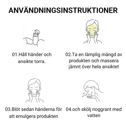 Engångs rengöringsolja för ansiktet för resor – 20 kapslar/förpackning