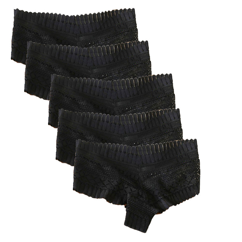Lace Seamless Hip-Lifting Breathable Thong