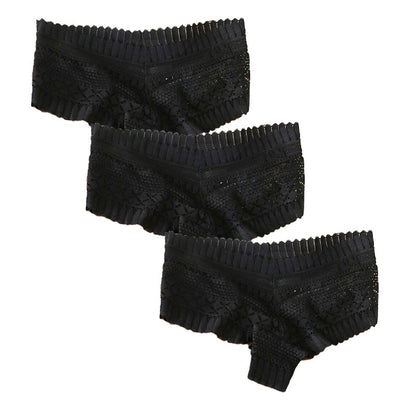 Lace Seamless Hip-Lifting Breathable Thong