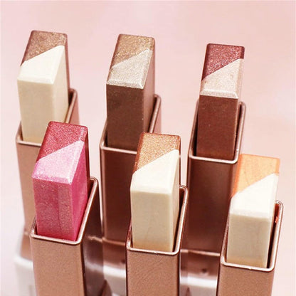 ⏳Buy One Get One Free💥 Dual Shimmer Gradient Eyeshadow Stick🤩