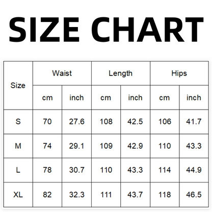 Women’s Solid Color High-Waist Straight-Leg Pants