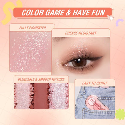 3 Color Eyeshadow Palette