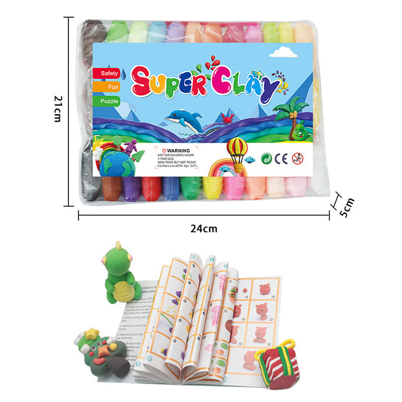 🎁 LAST DAY PROMOTION - 50%OFF🎁12/24/36/48 Color Air Dry Clay Set
