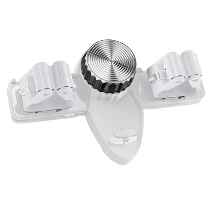 Wall-Mounted Self-Adhesive Mop ＆ Broom Gripper Racks